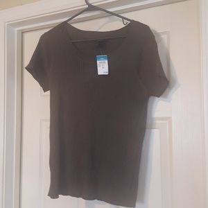Rue 21 Olive Green Shirt NWT